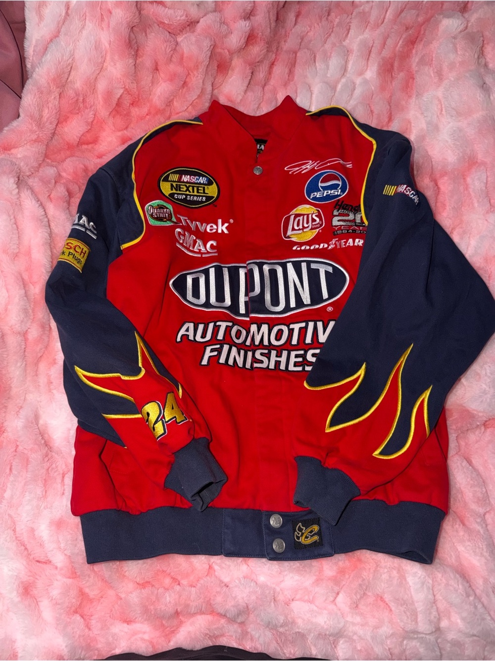 Vintage Chase Authentics Jeff Gordon Nascar Racer Jacket